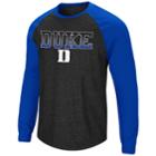 Men's Duke Blue Devils Hybrid Ii Tee, Size: Large, Grey (charcoal)