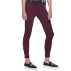 Juniors' Mudd&reg; Ponte Moto Leggings, Teens, Size: Xs, Red Other
