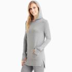 Women's Cuddl Duds Softwear Hoodie, Size: Small, Grey (charcoal)