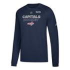 Men's Adidas Washington Capitals Primary Position Tee, Size: Xl, Blue (navy)