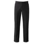 Men's Apt. 9&reg; Modern-fit Cotton Chino Flat-front Pants, Size: 30x29, Black