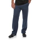 Big & Tall Tek Gear&reg; Soft Fleece Athletic Pants, Men's, Size: Xl Tall, Blue (navy)