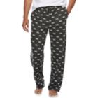 Men's Croft & Barrow&reg; Patterned Sweater Fleece Lounge Pants, Size: Small, Dark Grey