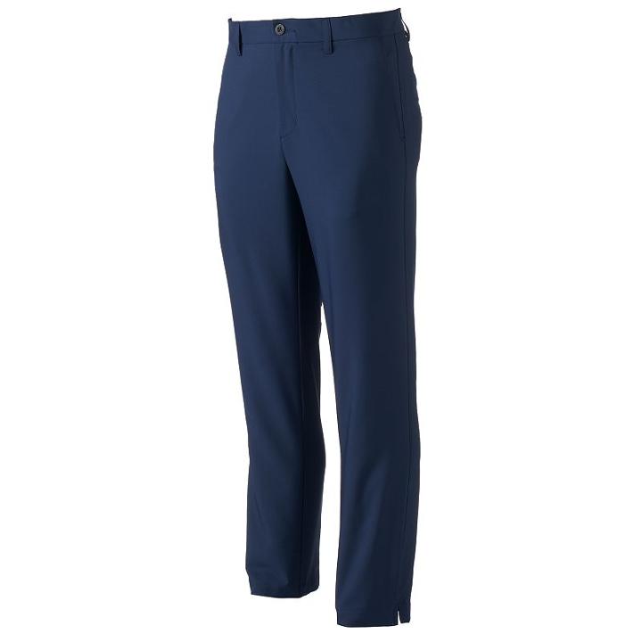 Men's Fila Sport Golf&reg; Driver Fitted Stretch Performance Golf Pants, Size: 32x34, Blue (navy)