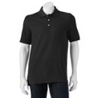 Big & Tall Croft & Barrow&reg; Easy-care Classic-fit Polo, Men's, Size: Xl Tall, Black