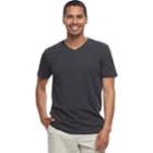 Men's Sonoma Goods For Life&trade; Flexwear V-neck Tee, Size: Xl, Grey