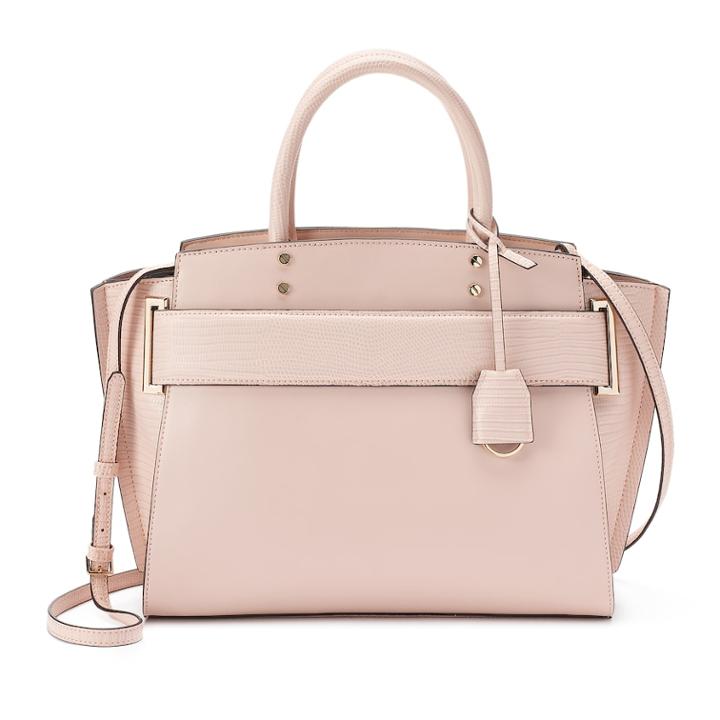 Jennifer Lopez Estella Triple-entry Satchel, Women's, Light Pink