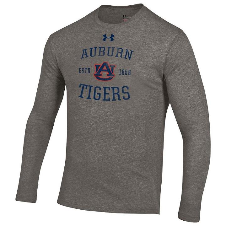 Men's Under Armour Auburn Tigers Triblend Tee, Size: Xxl, Ovrfl Oth
