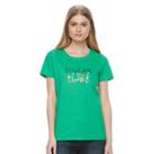 Women's Mccc St. Patrick's Day Graphic Tee, Size: Xl, Green