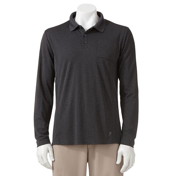 Fila Sport Golf&reg; Pro Core Performance Polo - Men, Size: Medium, Grey