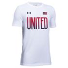Boys 8-20 Under Armour United Tee, Boy's, Size: Small, White