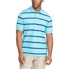 Big & Tall Chaps Classic-fit Striped Polo, Men's, Size: Xl Tall, Blue