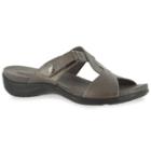 Easy Street Spark Women's Comfort Sandals, Size: 6.5 N, Grey