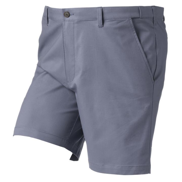 Big & Tall Croft & Barrow&reg; True Comfort Classic-fit Flat-front Shorts, Men's, Size: 52, Dark Blue
