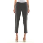 Apt. 9&reg; Curvy Fit Ankle Dress Pants - Women's, Size: 2, Grey Other