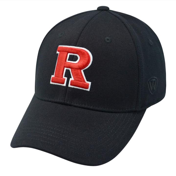 Adult Top Of The World Rutgers Scarlet Knights One-fit Cap, Men's, Black
