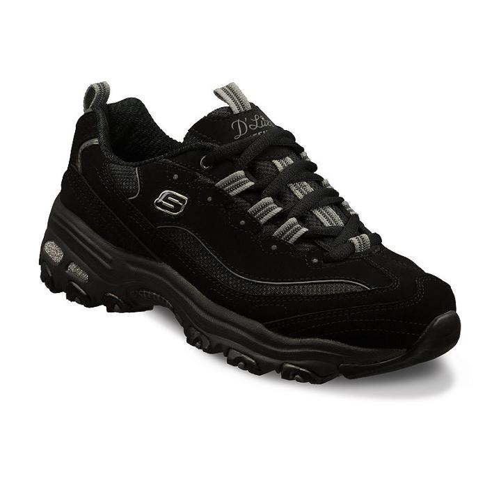 Skechers D'lites Biggest Fan Women's Athletic Shoes, Size: 7 Wide, Oxford