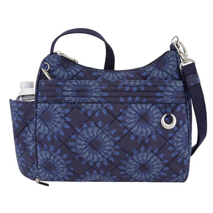 Travelon Anti-theft Boho Square Crossbody Bag, Women's, Clrs