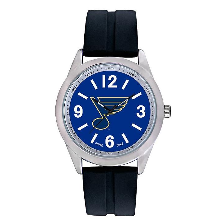 Men's Game Time St. Louis Blues Varsity Watch, Black