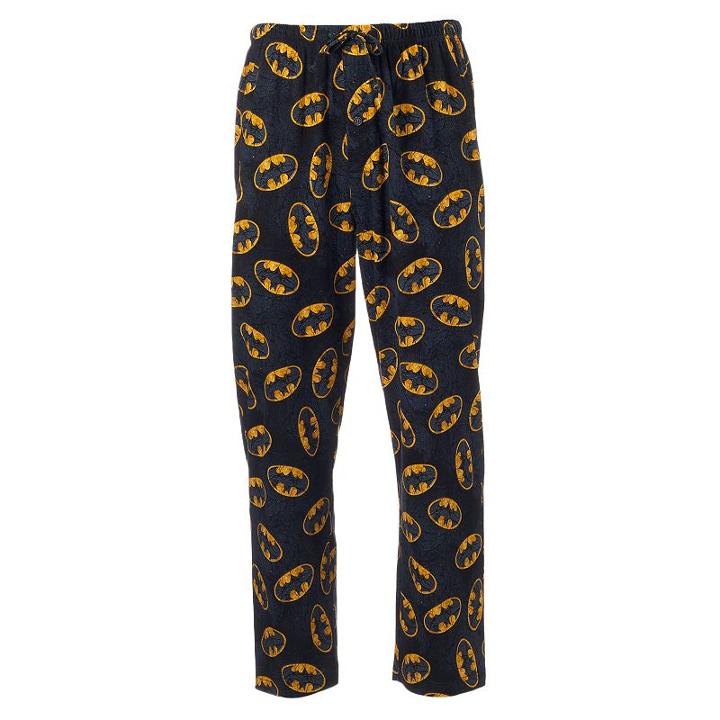 Men's Dc Comics Batman Shield Logo Lounge Pants, Size: Medium, Blue