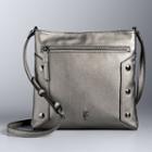 Simply Vera Vera Wang Quentini Studded Crossbody Bag, Women's, Dark Grey