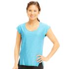 Women's Marika Cross-train Workout Tee, Size: Xs, Brt Blue