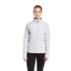 Women's Champion Raglan Sleeve Microfleece Jacket, Size: Medium, Silver