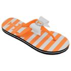 Women's College Edition Tennessee Volunteers Bow Flip-flops, Size: Small, Orange