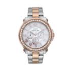 Juicy Couture Women's Pedigree Crystal Two Tone Watch - 1901255, Size: Large, Multicolor
