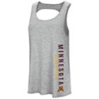 Women's Colosseum Minnesota Golden Gophers Twisted Back Tank Top, Size: Xl, Oxford