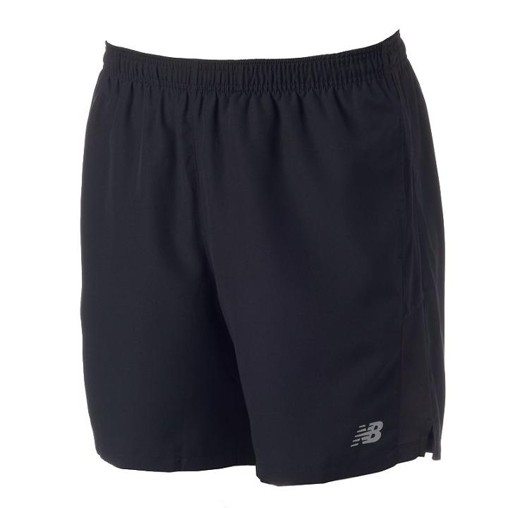Men's New Balance 7-inch Accelerate Shorts, Size: Xxl, Black