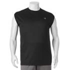 Big & Tall Champion Birdseye Performance Athletic Muscle Tee, Men's, Size: L Tall, Black