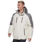 Men's Zeroxposur Cascade Stretch Hooded Jacket, Size: Large, Grey