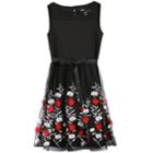 Girls 7-16 Speechless Embroidered Floral Tulle Dress, Size: 8, Oxford