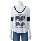 Women's Rock & Republic® Beatles Hard Days Night Graphic Tee, Size: Small, White