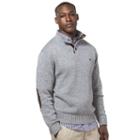 Men's Chaps Classic-fit Mockneck Twist Sweater, Size: Large, Grey