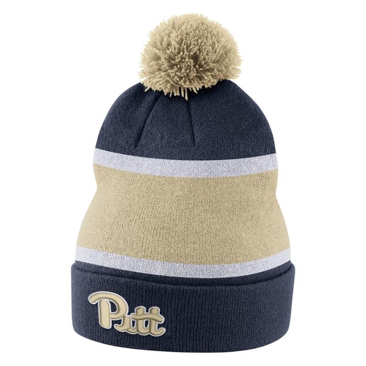Adult Nike Pitt Panthers Sideline Beanie, Men's, Blue (navy)