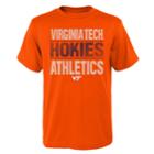 Boys' 4-18 Virginia Tech Hokies Light Streaks Tee, Size: 4-5, Orange