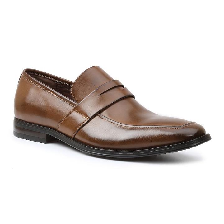 Giorgio Brutini Men's Penny Loafers, Size: Medium (9.5), Brown