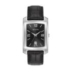 Bulova Men's Classic Leather Watch - 96b269, Black
