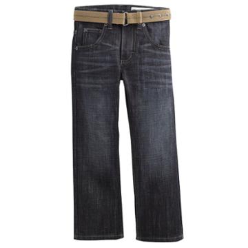 Boys 4-7x Lee Dungarees Slim-fit Belted Jeans, Boy's, Size: 6 Slim, Blue