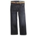Boys 4-7x Lee Dungarees Slim-fit Belted Jeans, Boy's, Size: 6 Slim, Blue