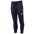 Men's Nike Fleece Jogger Pants, Size: Large, Grey (charcoal)