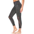Women's Gaiam Om Epic High-waisted Yoga Capri Leggings, Size: Xl, White