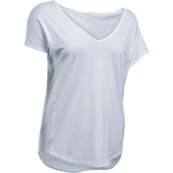 Women's Under Armour Studio Tee, Size: Large, White