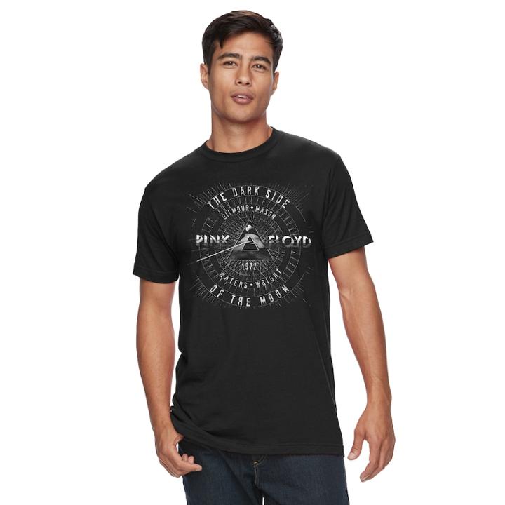 Men's Pink Floyd Dark Side Of The Moon Tee, Size: Xl, Black