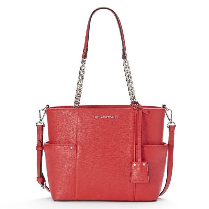 Dana Buchman Julia Small Convertible Tote, Women's, Dark Pink