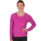Women's Jockey Sport Nova Long Sleeve Top, Size: Large, Med Pink