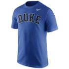Men's Nike Duke Blue Devils Wordmark Tee, Size: Xxl