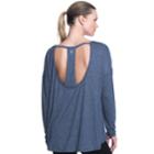 Women's Gaiam Hi-lo Willa Tunic, Size: Medium, Med Grey